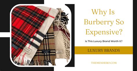 burberry luxury brand|why is burberry so expensive.